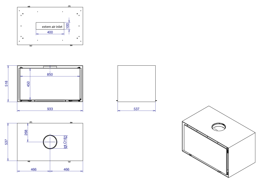 VENUS V23 850D BOX