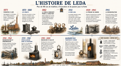 histoire de leda depuis 1873