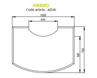 plaque verre hierro 1