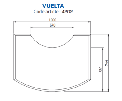 plaque verre vuelta