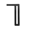 poignee plate noire