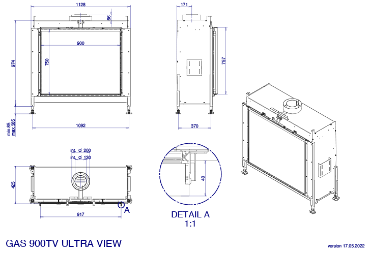 ultra view900 cadre